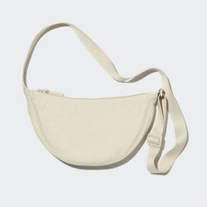 Uniqlo Round Mini Shoulder Bag in Natural